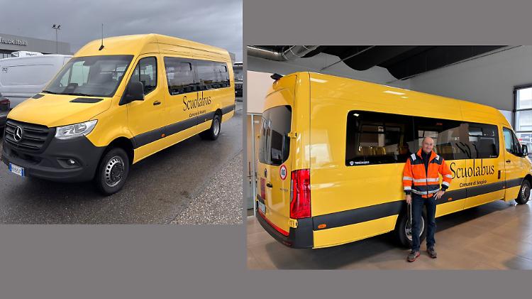 Nuovo scuolabus, un gesto concreto per il futuro dei ragazzi
