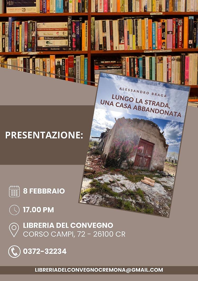 Presentazione del libro "Lungo la strada una casa abbandonata"