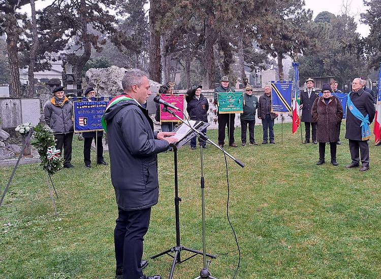 Giorno del Ricordo, la cerimonia al Civico cimitero