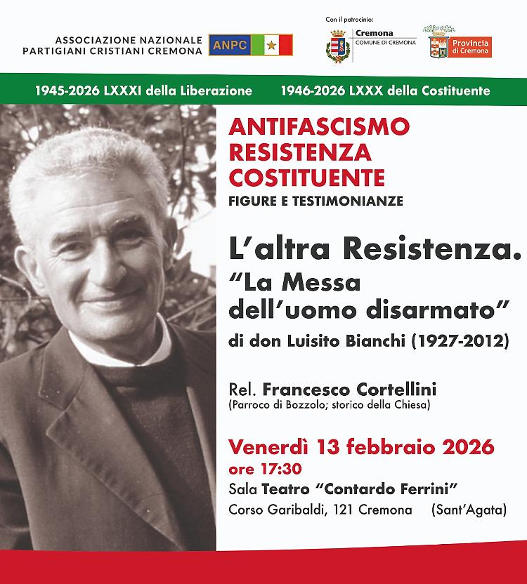 Incontro su Luisito Bianchi &ldquo;La Messa dell&rsquo;uomo disarmato&rdquo;