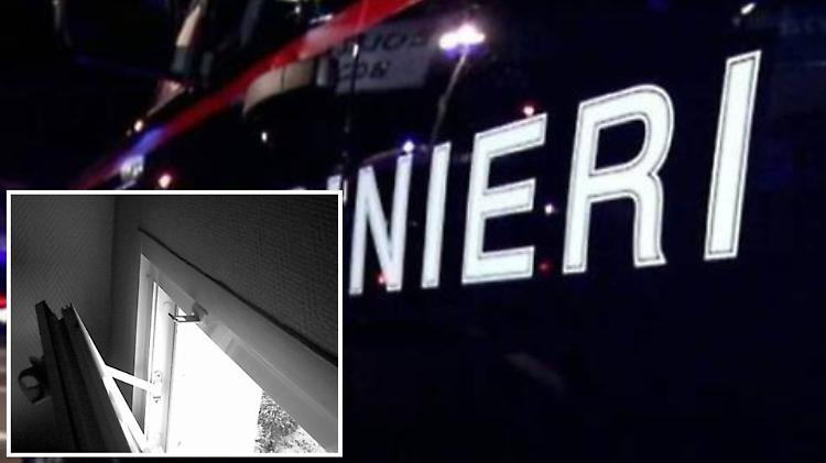Finestra sfondata e telecamere danneggiate, denunciato un 23enne