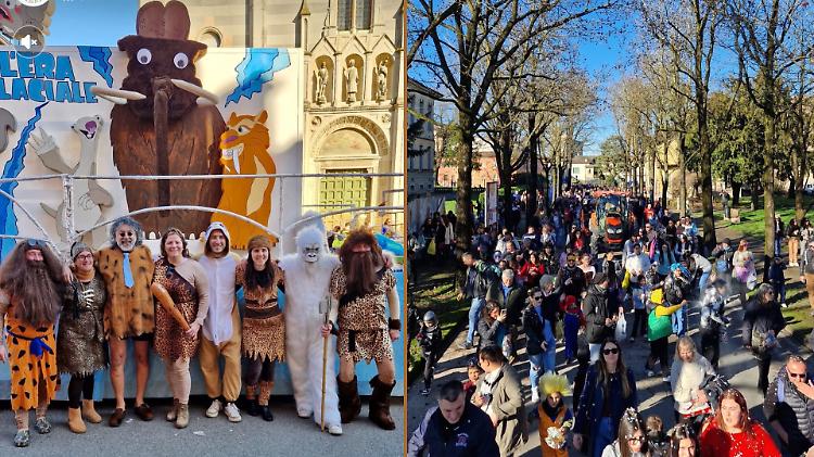 Monticelli si colora di Carnevale: grande sfilata e folla festante nel borgo