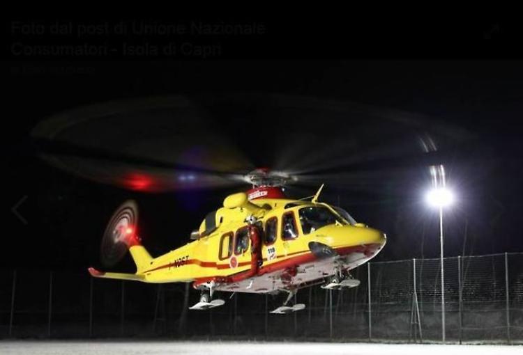 Bimbo ustionato dall&rsquo;acqua bollente, trasferito in elicottero al Maggiore di Parma