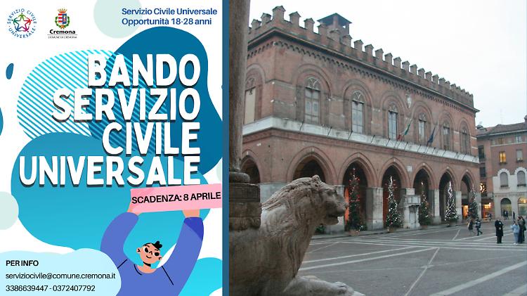 Servizio Civile Universale 2026, a Cremona 40 posti in quattro progetti