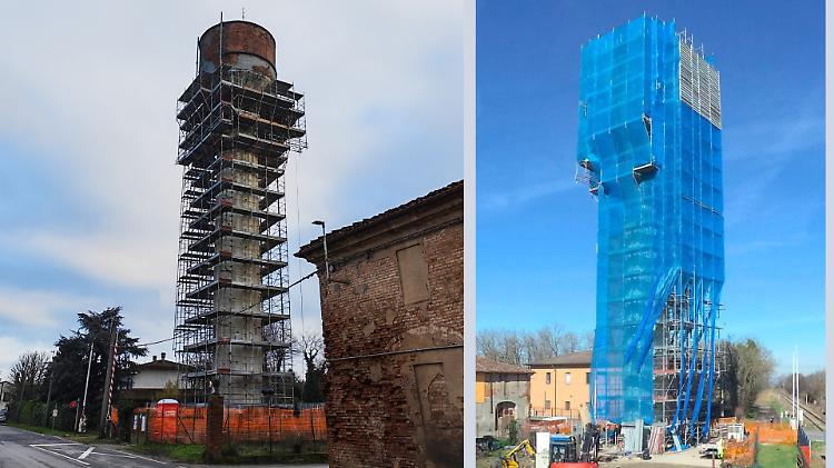 Via alla demolizione della torre dell&rsquo;acquedotto: intervento hi-tech a basso impatto