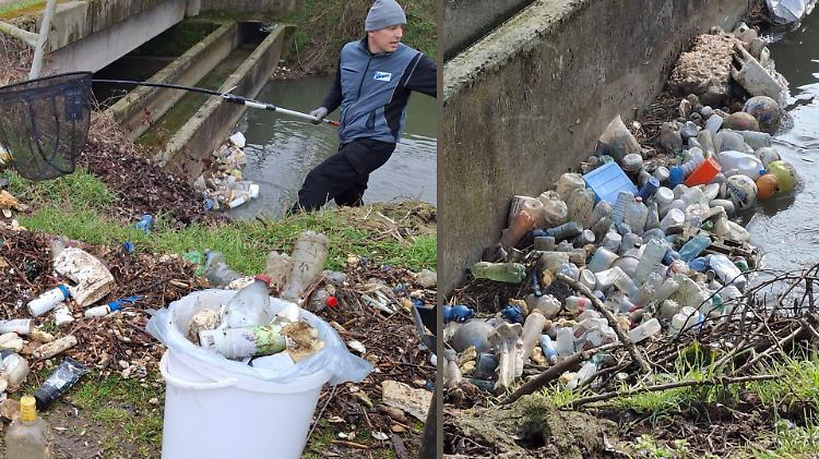 Discarica nel fosso: la ripuliscono i volontari