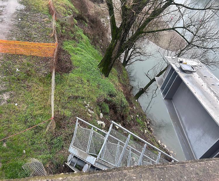 La passerella va verso la rimozione