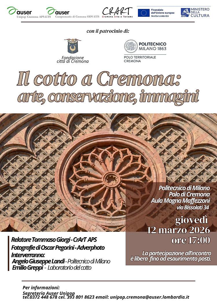 Il cotto a Cremona: arte, conservazione, immagini 
