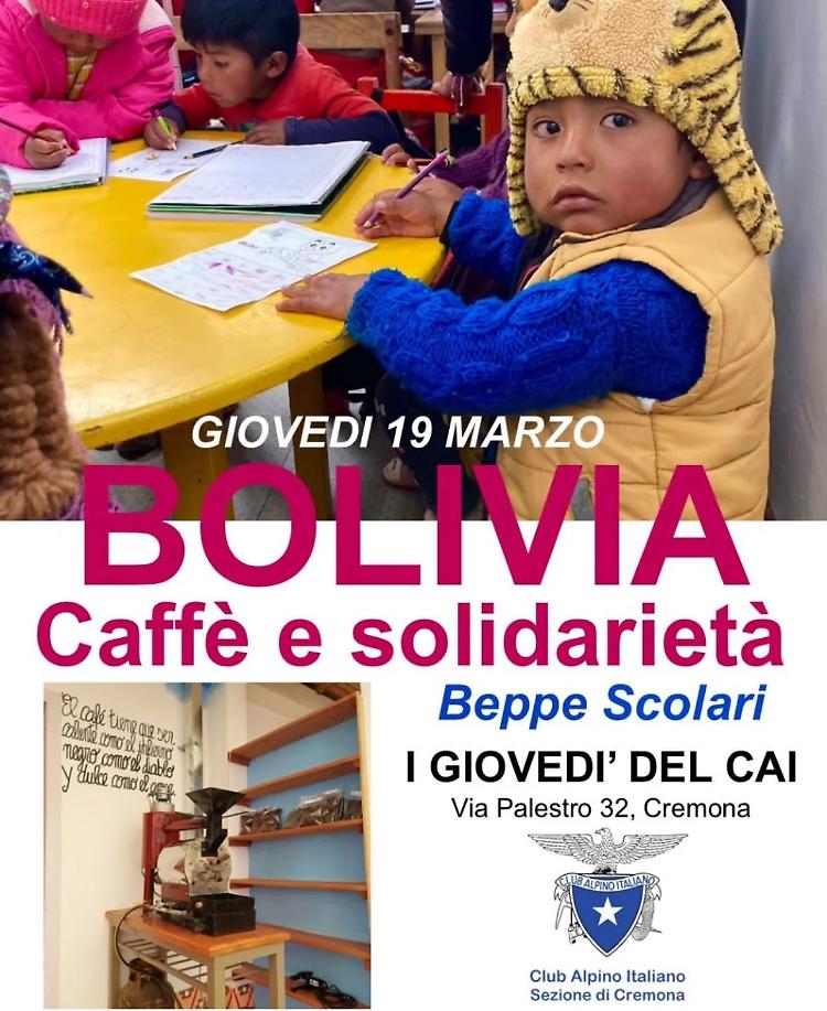 Bolivia: caff&egrave; e solidariet&agrave; con Beppe Scolari