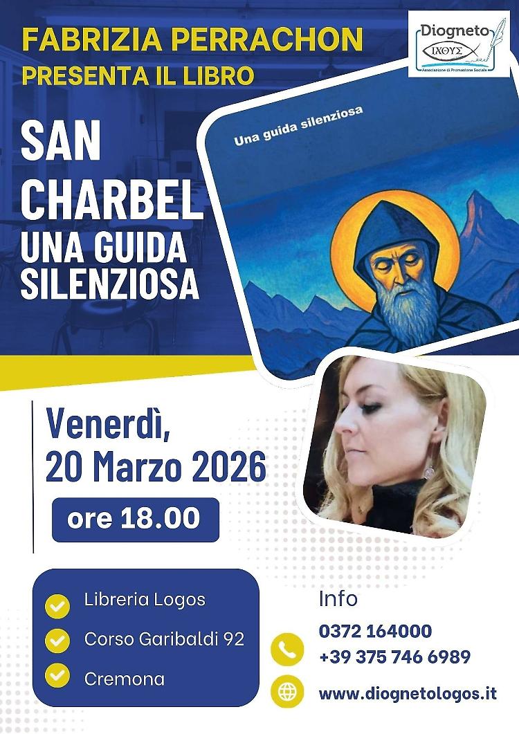 Fabrizia Perrachon presenta il suo libro &ldquo;San Charbel. Una guida silenziosa&rdquo;