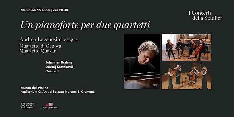 Concerto "Un pianoforte per due quartetti" 