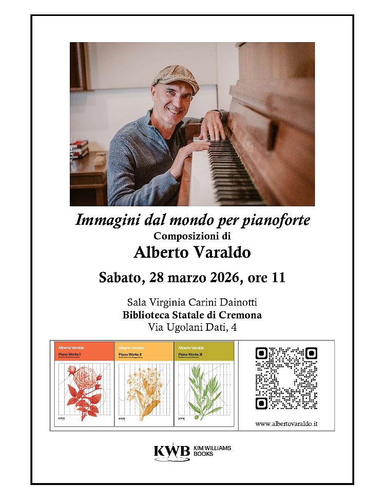 Concerto di pianoforte con Alberto Varaldo