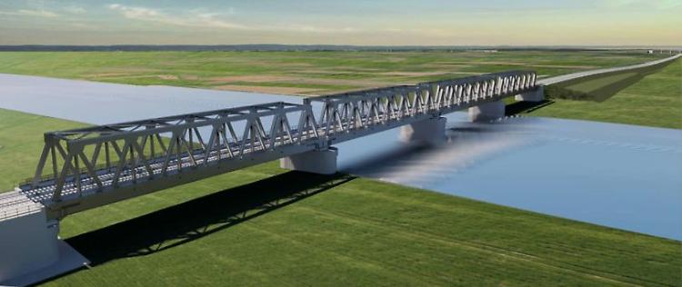 Nuovo ponte ferroviario sull'Oglio, i numeri dell'infrastruttura