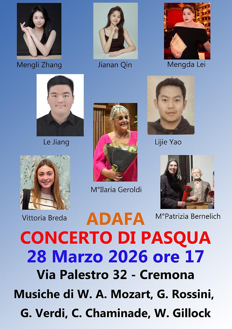 Concerto di Pasqua con Ilaria Geroldi e allievi