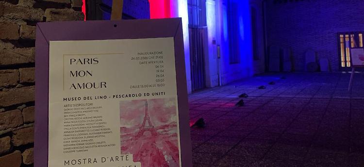 &lsquo;Paris mon amour&rsquo;, gli artisti nella Sala dei Rattoppi al Museo del Lino