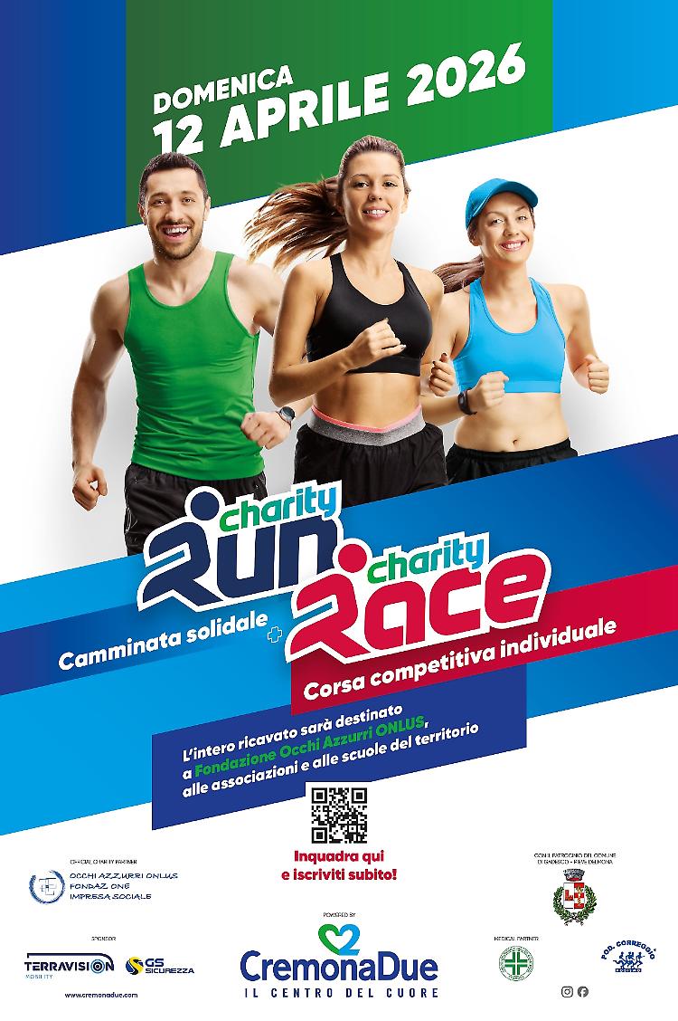 Charity Run & Charity Race 2026: 7 km per una buona causa