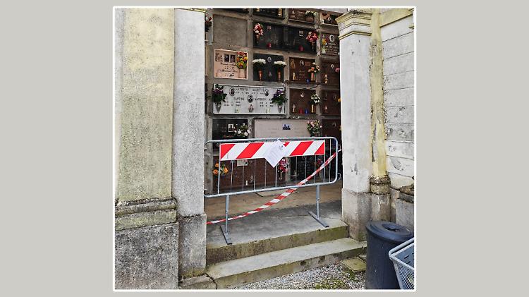 Cade la lapide, zona interdetta