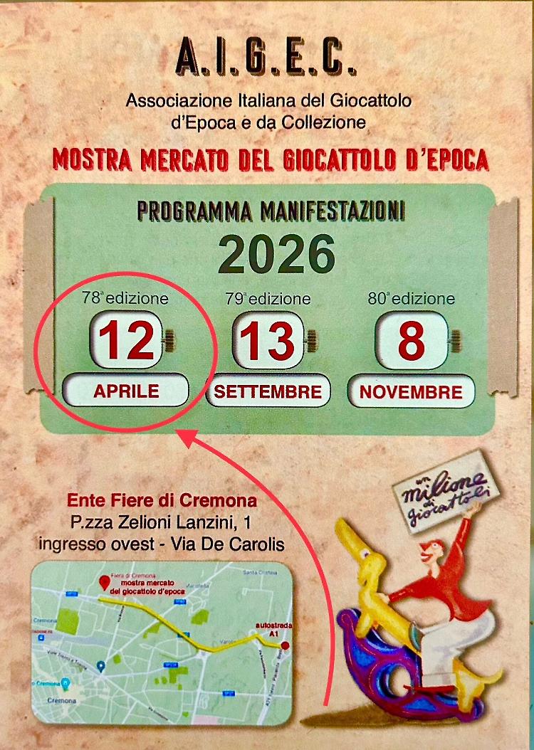 Un milione di giocattoli 78&ordf; edizione 