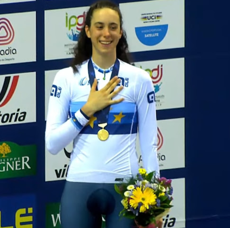 Ciclismo, Federica Venturelli vince anche il titolo europeo Junior nell’inseguimento individuale