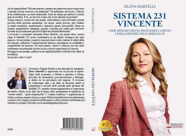 Comunicato Stampa: Elena Martelli lancia il Bestseller “Sistema 231 Vincente”