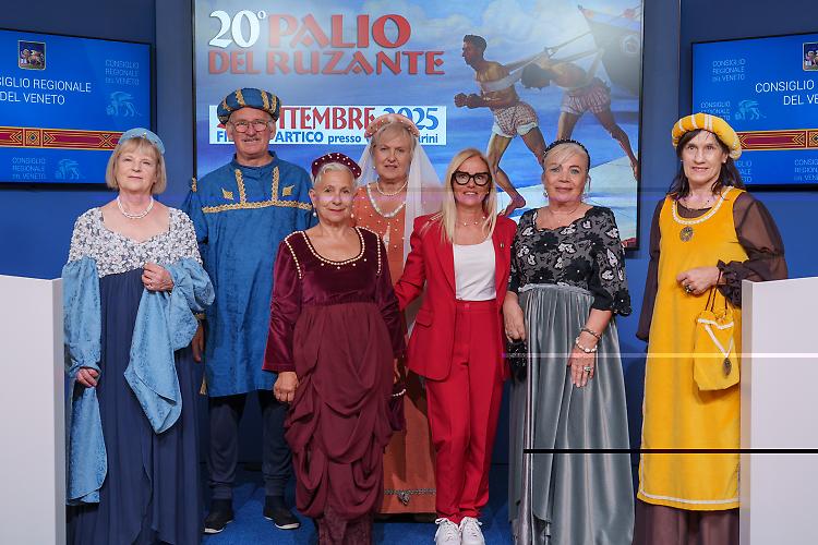 Comunicato Stampa: CRV - Presentata in Consiglio regionale del Veneto la 20esima edizione del Palio del Ruzante