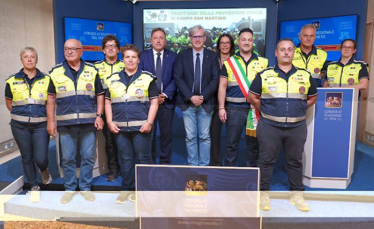 Comunicato Stampa: Sandonà (Lega-LV):“Trent’anni di attività a favore del prossimo:Protezione Civile Campo San Martino"