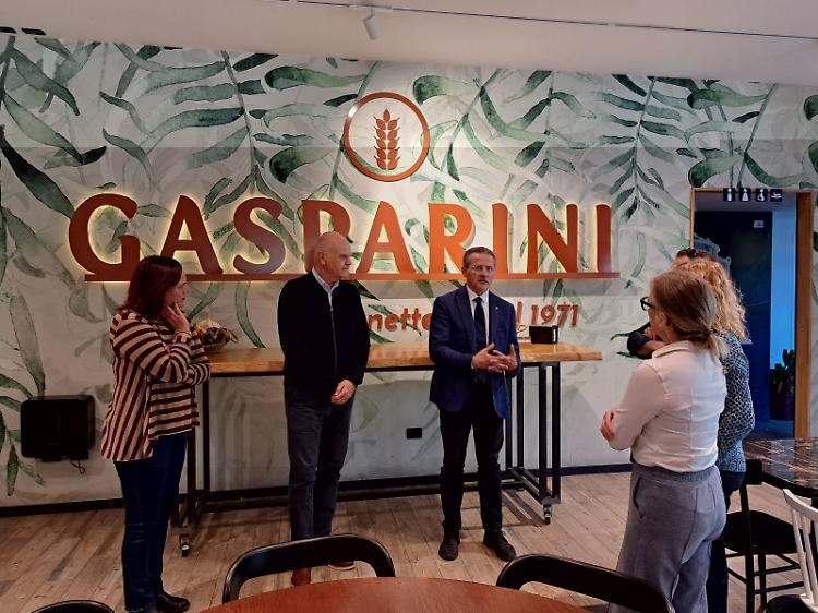 Comunicato Stampa: Presidente Ciambetti visita Panetteria Gasparini di Piovene Rocchette