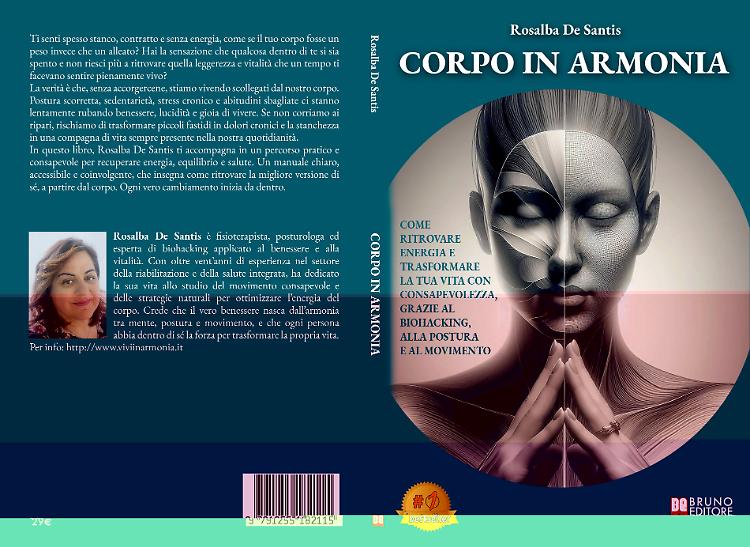 Comunicato Stampa: Rosalba De Santis lancia il Bestseller “Corpo In Armonia”