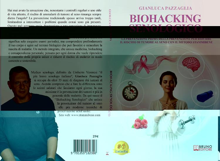 Comunicato Stampa: Gianluca Pazzaglia lancia il Bestseller “Biohacking Senologico”