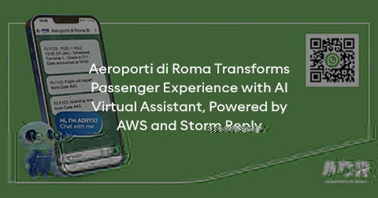 Comunicato Stampa: Aeroporti di Roma trasforma l'esperienza dei passeggeri con l'Assistente Virtuale basato su AI