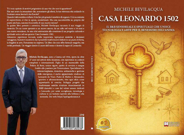 Comunicato Stampa: Michele Bevilacqua lancia il Bestseller “Casa Leonardo 1502”