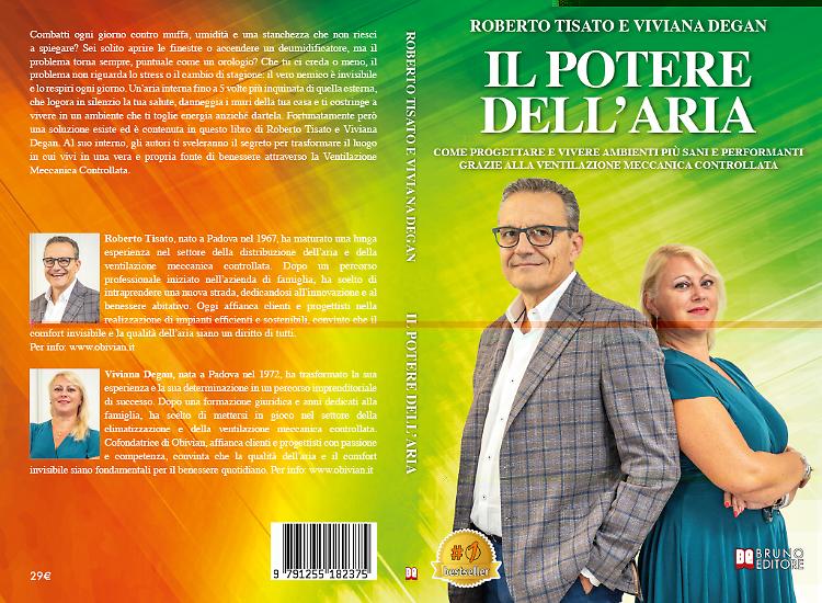 Comunicato Stampa: Roberto Tisato e Viviana Degan lanciano il Bestseller &ldquo;Il Potere Dell&rsquo;Aria&rdquo;