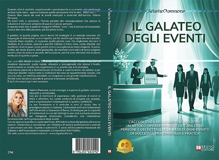 Comunicato Stampa: Valeria Pennone firma il Bestseller &ldquo;Il Galateo Degli Eventi&rdquo;