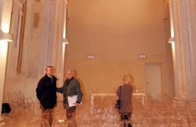 La sala di Santa Maria di Porta Ripalta diventerà sala del Commiato