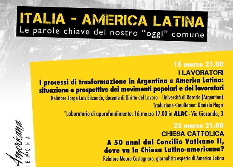Italia – America latina
