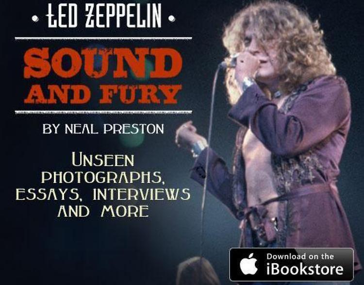 Foto inedite, backstage e interviste ai Led Zeppelin nell'i-Bookstore di Apple