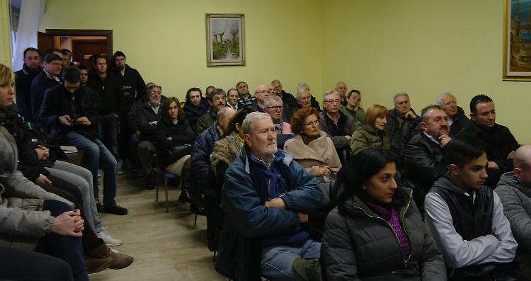 Il pubblico presente all'incontro