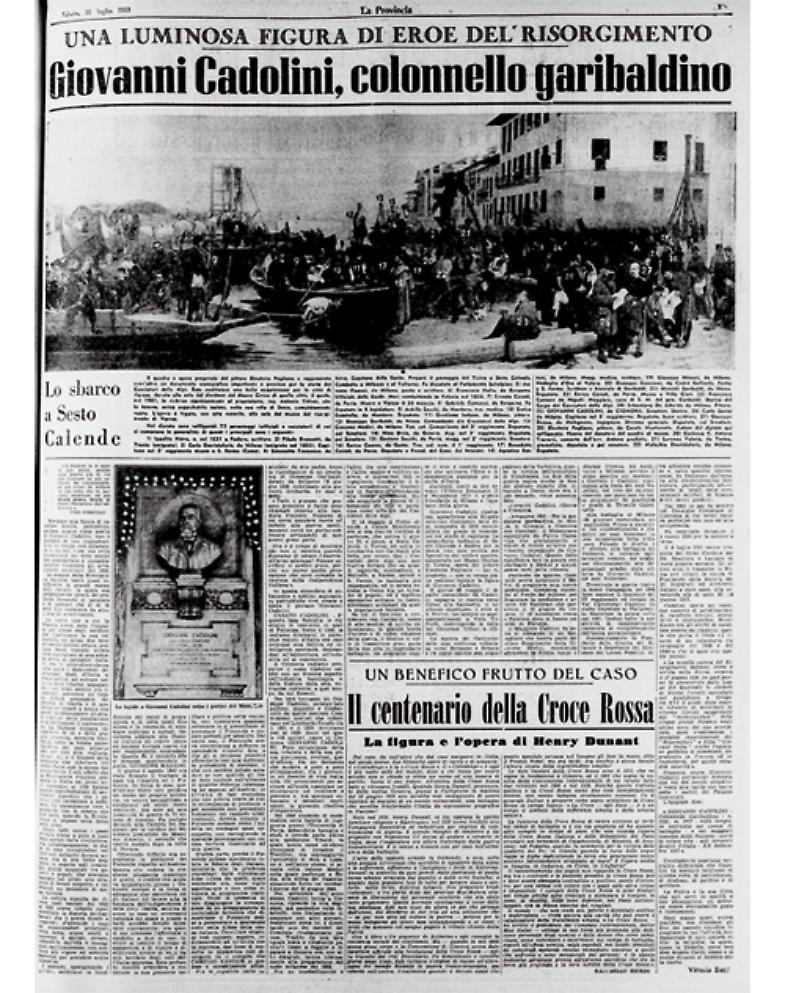 Giovanni Cadolini, colonnello garibaldino cremonese La Provincia