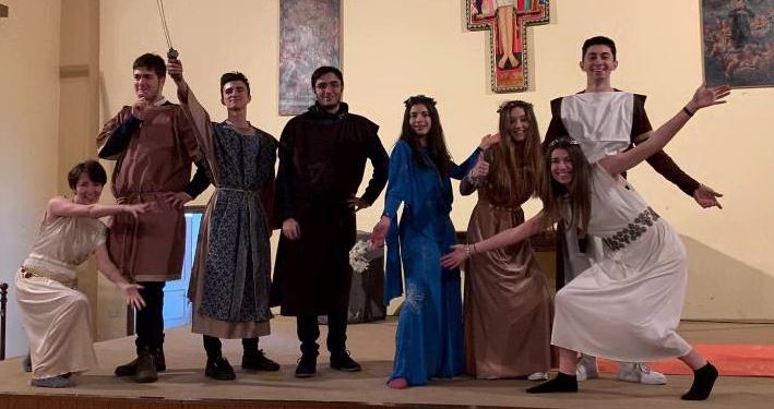 Gli studenti del Liceo Vida
