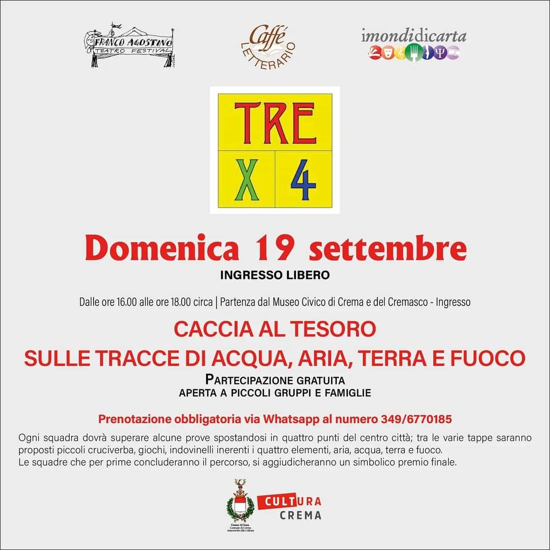 La locandina della manifestazione