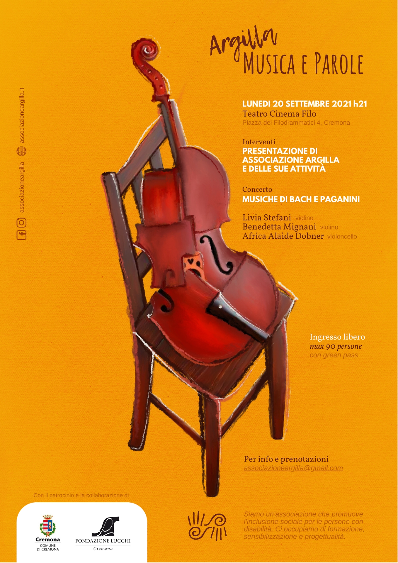La locandina dell'evento