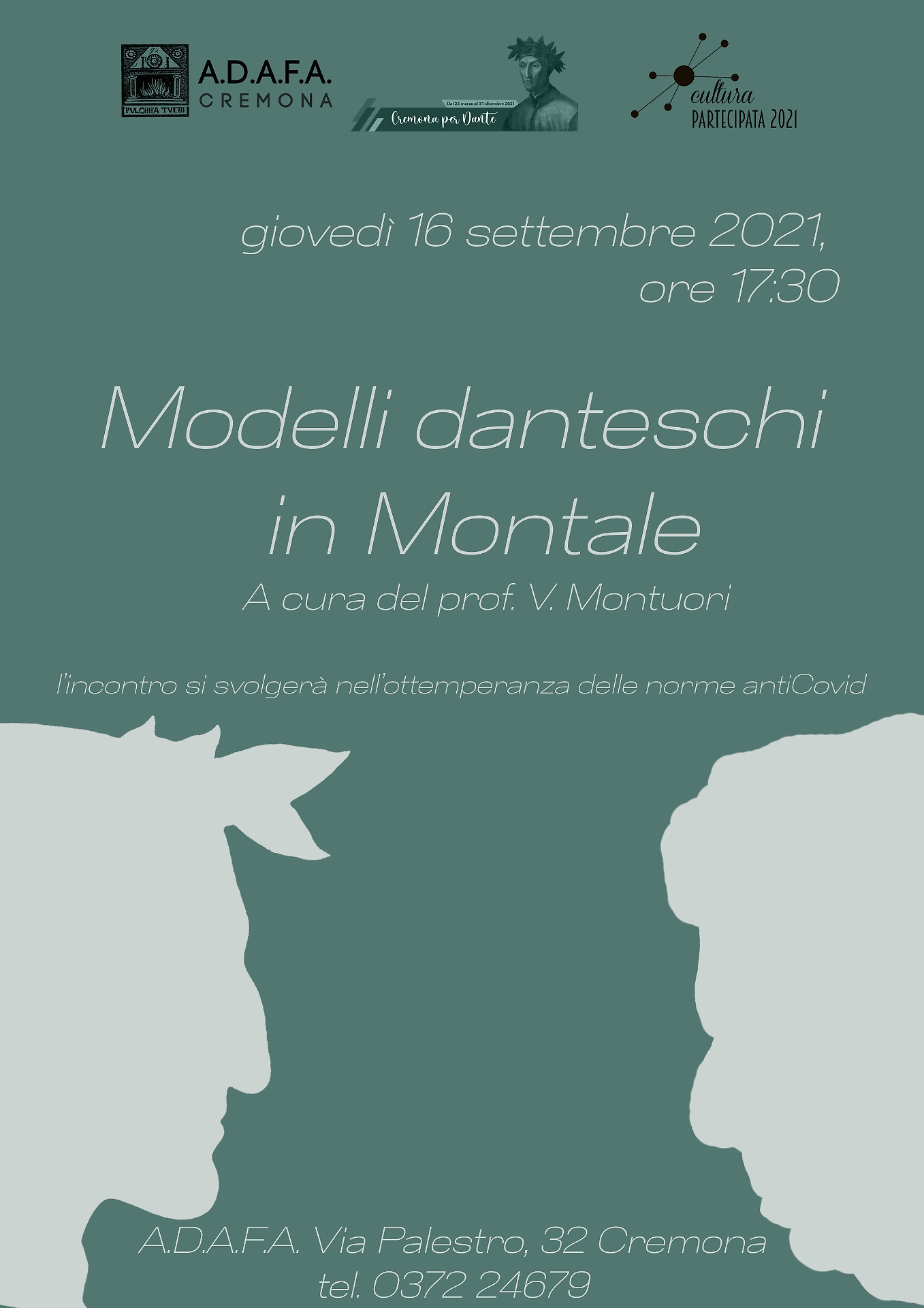 MODELLI DANTESCHI LOCANDINA