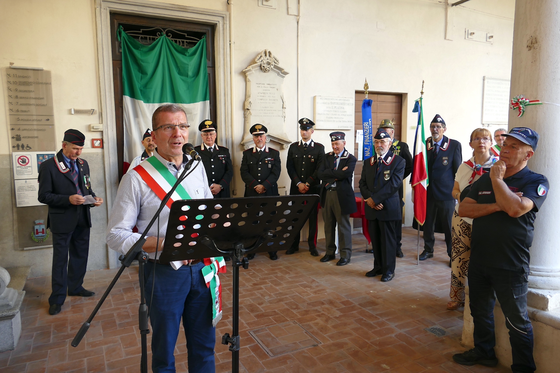 Il sindaco di Piadena Drizzona Matteo Priori