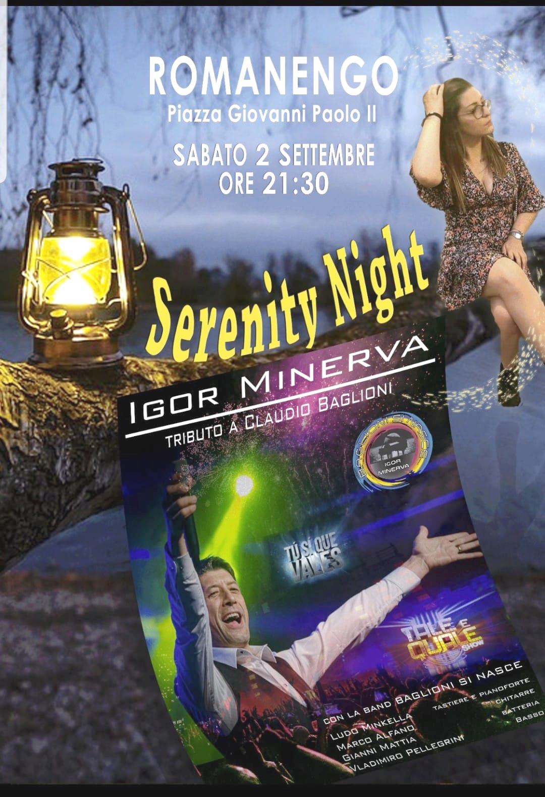 Locandina Igor Minerva Serenity Night