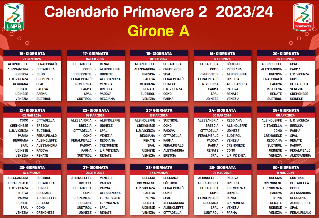 Cremonese, il calendario completo della Serie B 2023-2024